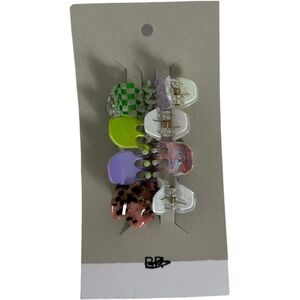 NWT Nordstrom BP Claw Clips Mini Small‎ Hair Accessories Assorted Colours Sizes